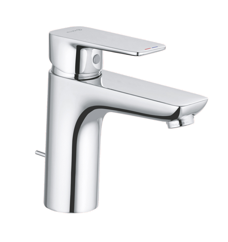 

Смеситель для раковины Kludi Pure&Style с донным клапаном хром 402900575