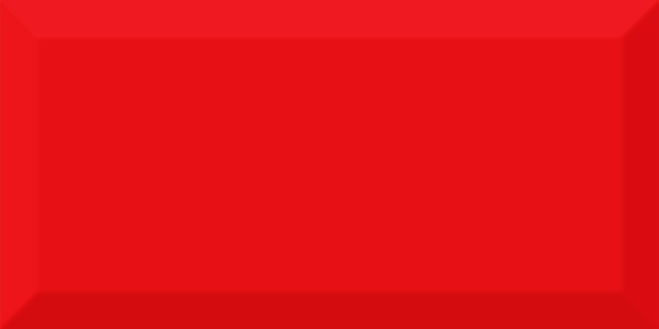 

Керамическая плитка Absolut Keramika Monocolor Rojo Biselado Brillo Настенная 10x20