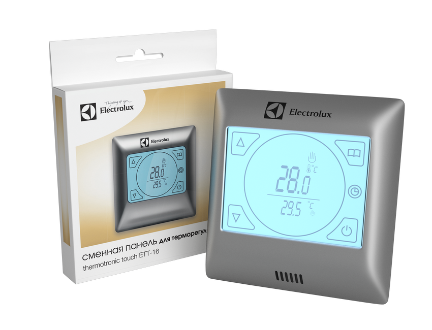 

Сменная панель терморегулятора Electrolux ETT-16 Silver
