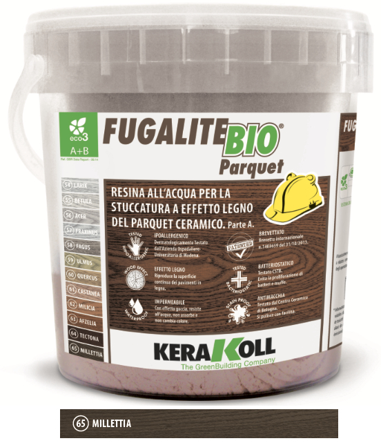 

Затирка Kerakoll Fugalite Bio эпоксидная 65 Millettia 3кг