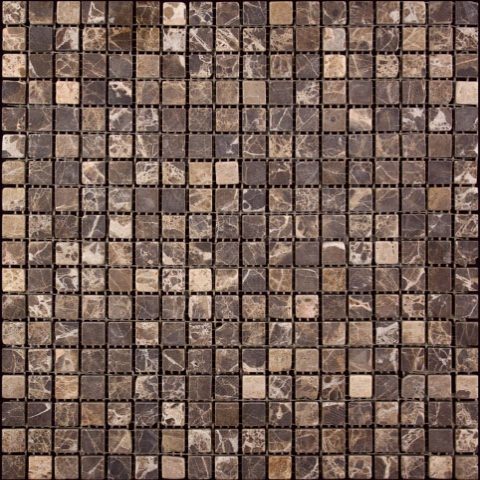 

Мраморная мозаика Natural Adriatica M022-15T (Emperador Dark) (1,5х1,5) 30,5х30,5