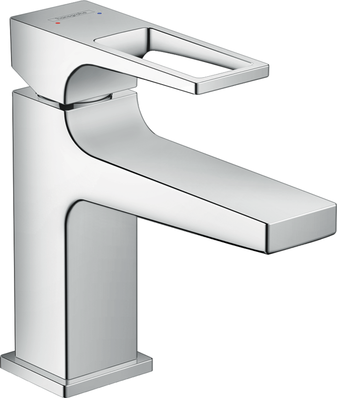 

Смеситель для раковины Hansgrohe Metropol 100 с рукояткой-петлей, со сливным клапаном 74500000