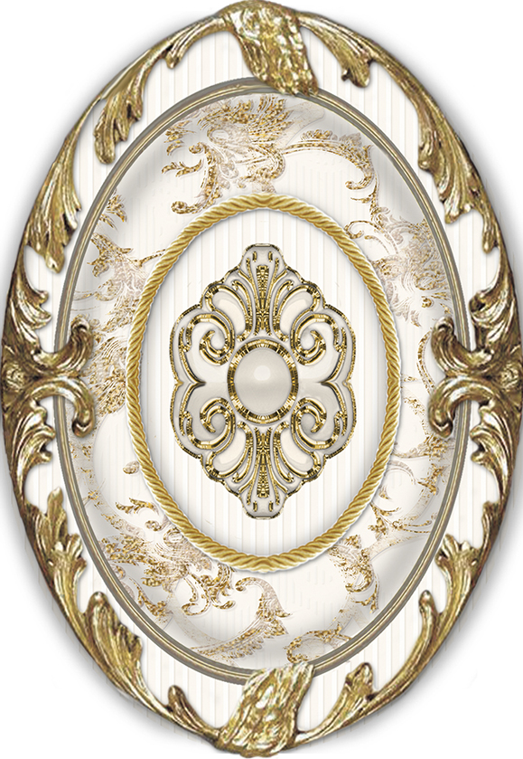 

Керамическая плитка El Molino Brigitte Oro-Beige Medallon декор 14x10
