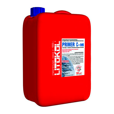 

Litokol Грунтовка Primer C-m глубокого проникновения 10кг