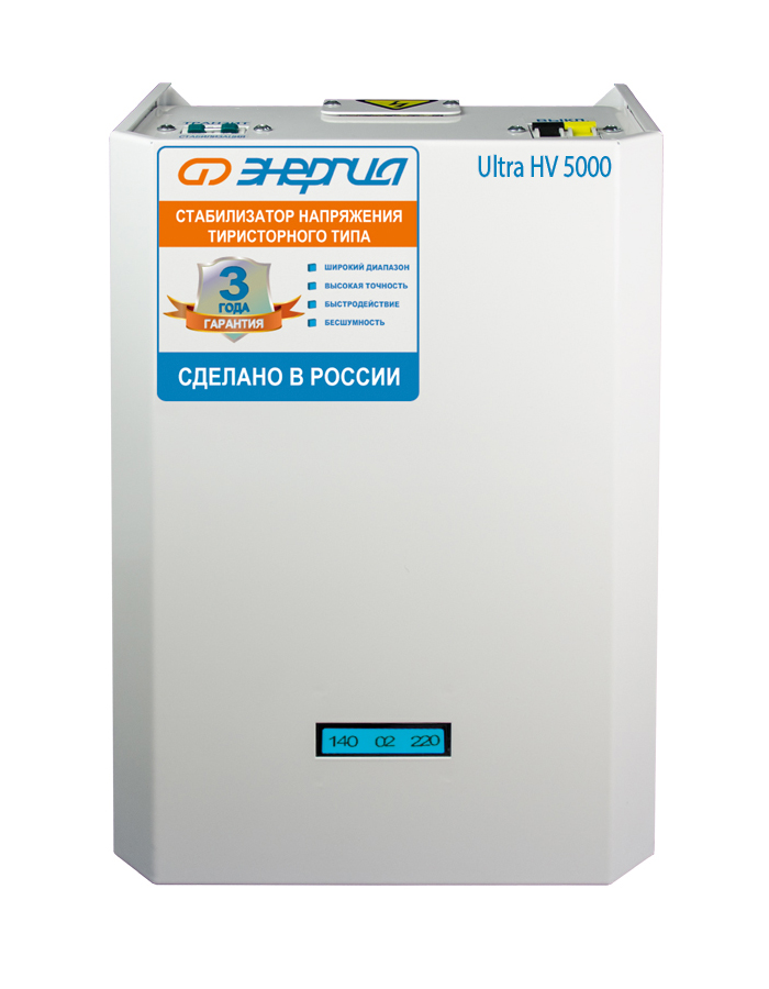 

Cтабилизатор ЭНЕРГИЯ 5000 ВА серии Ultra HV