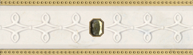 

Керамическая плитка Aparici Beyond Milo Ivory Cenefa бордюр 8,8х29,75