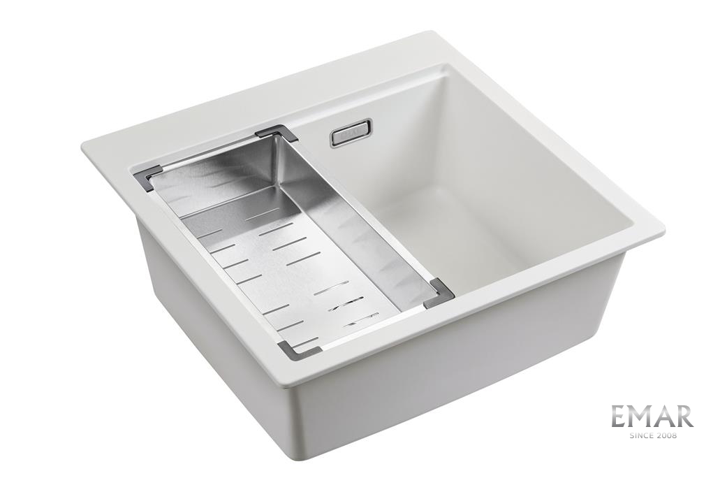 Мойка для кухни EMAR Quartz агат EMQ-1520.Q Агат