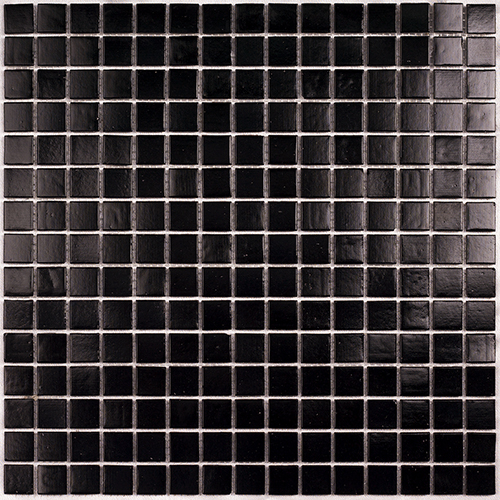 

Стеклянная Мозаика Bonaparte Simple Black (на бумаге) (4x20x20) 32,7x32,7