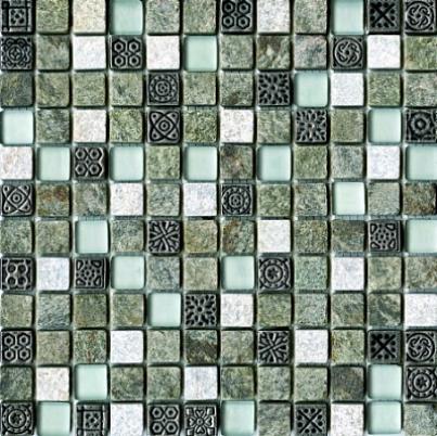 

Керамическая плитка Lantic Colonial Mosaico Tecno Quarz Emerald Мозаика 29,6x29,6