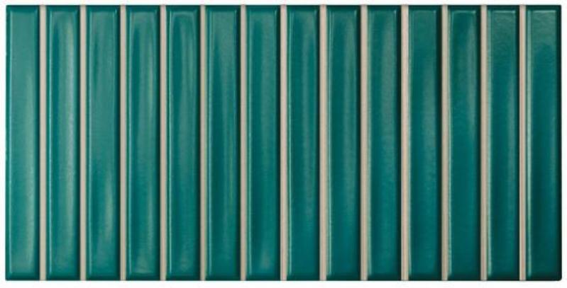 Керамическая плитка Wow Sweet Bars Teal Matt настенная 12,5x25