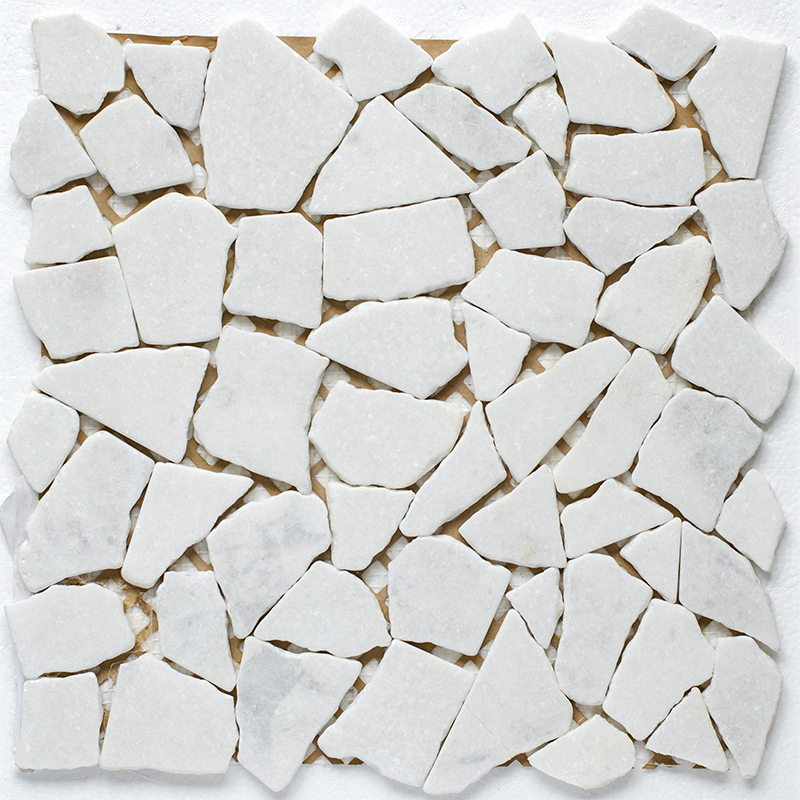 

Мозаика из нат. мрамора Starmosaic Split White Matt (JMST040) 30,5х30,5