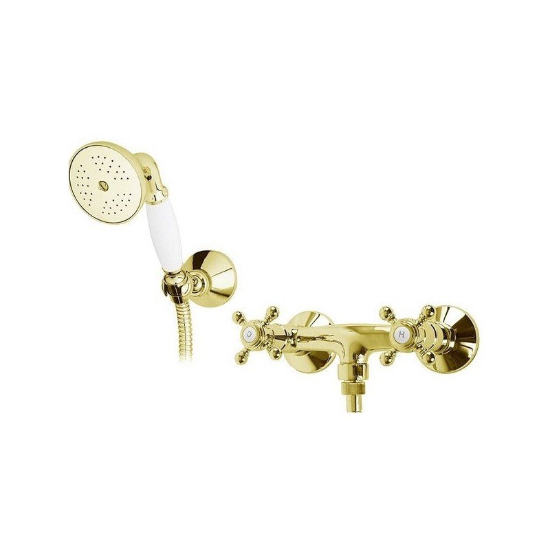 Смеситель для душа Cezares Golf золото GOLF-D-03/24-Bi