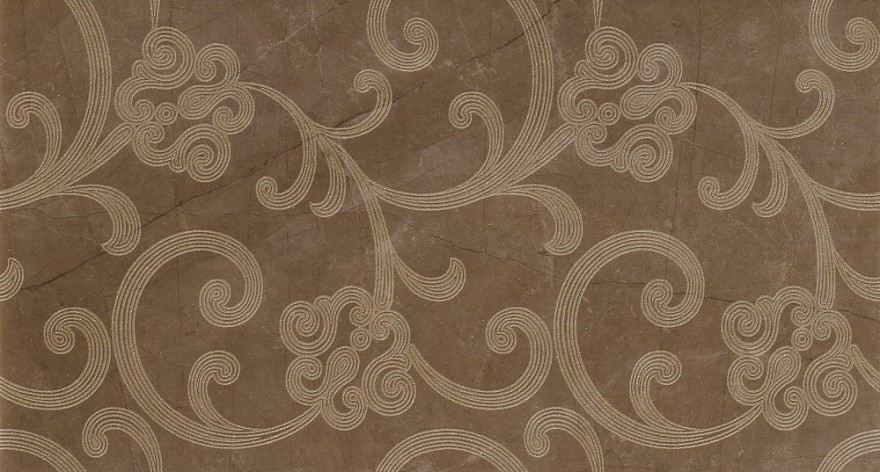 

Керамическая плитка Marca Corona Delux Bronze Fiore Декор 30,5x56