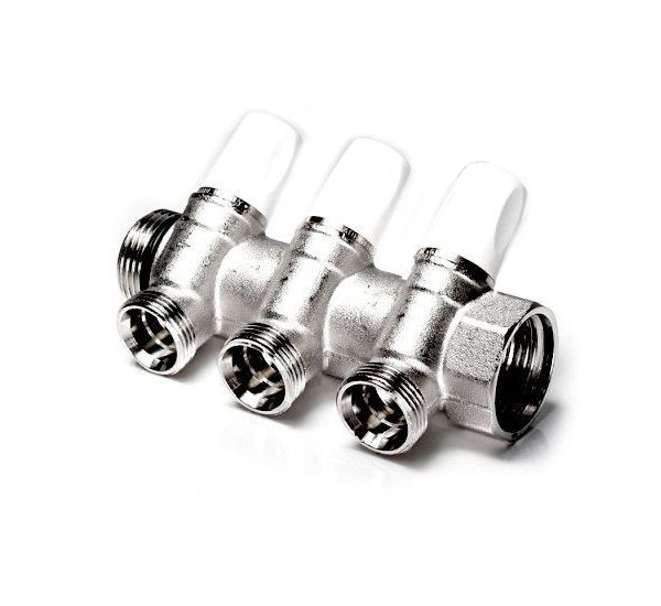 

Rehau Коллектор регулир. универс.1”, отводы 3/4", Евроконус, 3 отвод.