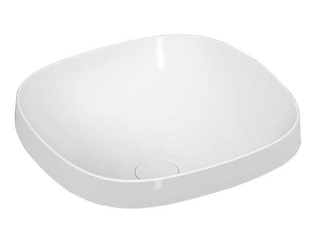 

Раковина накладная Vitra Frame 410x390 без отверстия под смеситель, без перелива 5654B403-0016