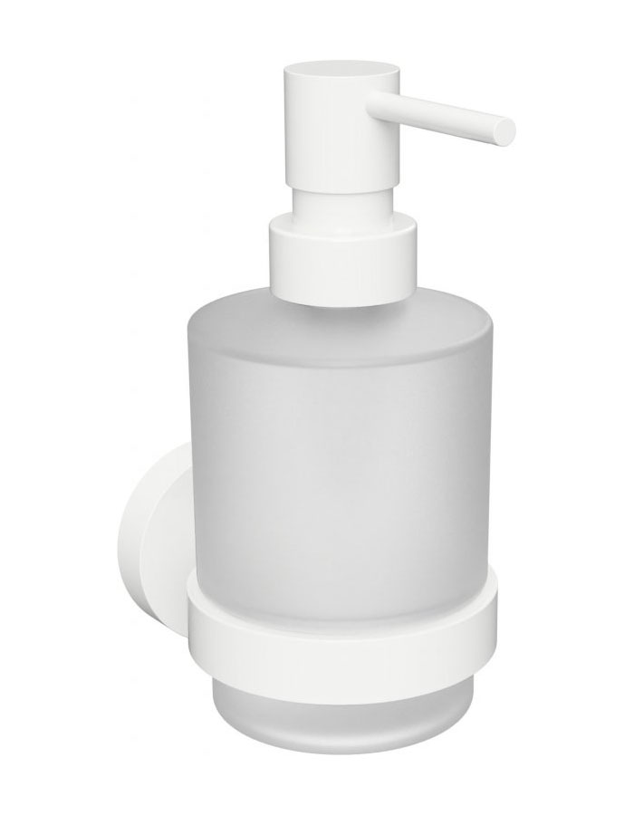 

Дозатор для жидкого мыла Bemeta WHITE 200ml настенный белый 104109104