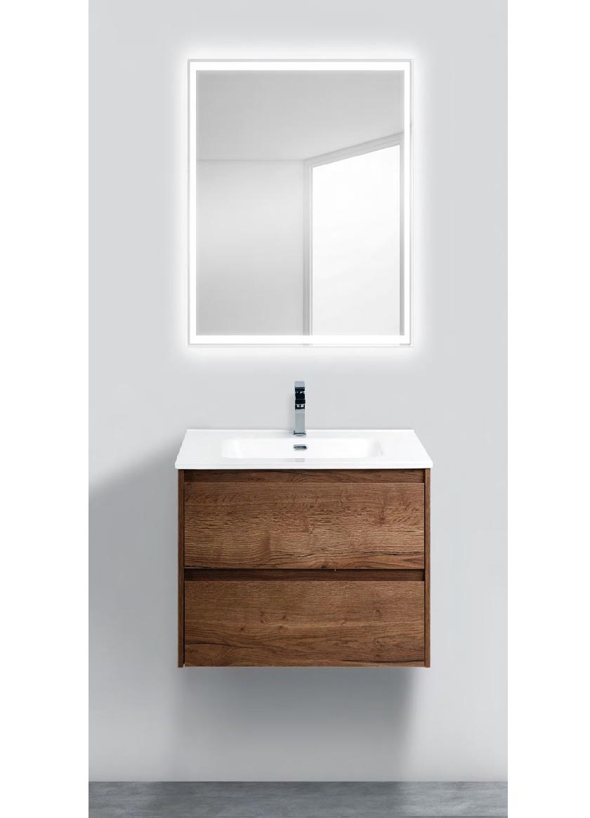 

База под раковину BelBagno KRAFT подвесная 60 KRAFT-600-2C-SO-RT Rovere Tabacco