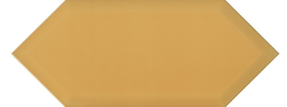 Керамическая плитка Kerama Marazzi Алмаш 35019 грань желтый глянцевый 14х34