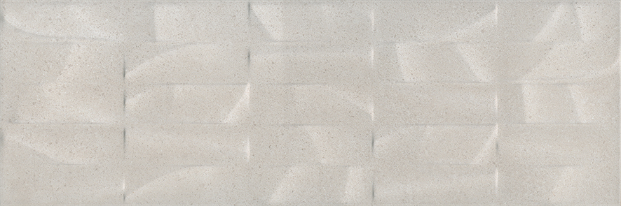 Керамическая плитка Kerama Marazzi Безана серый светлый структура обрезной 12151R настенная 25х75