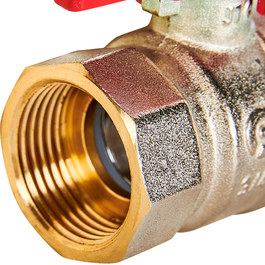 Rommer шаровой кран 3/4" ВН/ВН, ручка бабочка RBV-0003-2110220