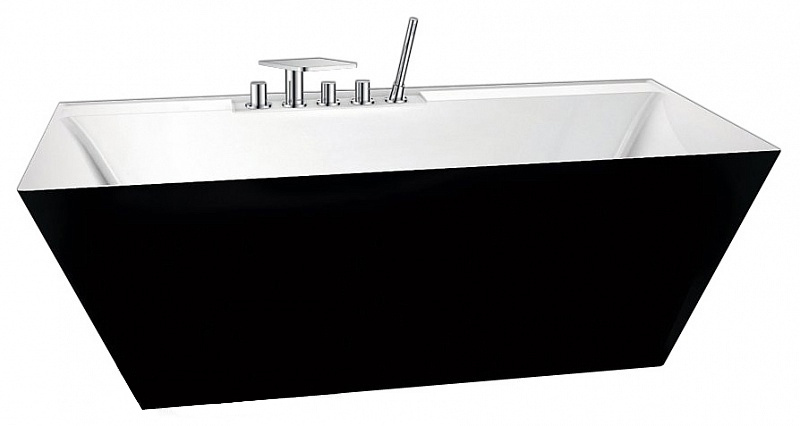 

Акриловая ванна BelBagno 1810x810x600 BB19-NERO/BIA