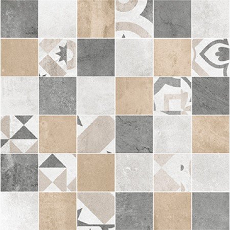 

Керамическая плитка LB-Ceramics Цемент Стайл 6132-0128 Мозаика напольная мульт. 30х30