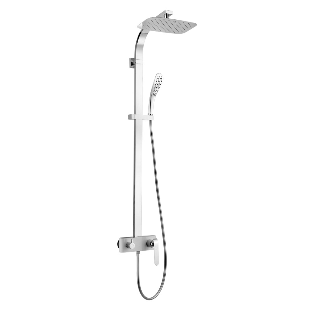 

Душевая колонна со смесителем, верхним и ручным душем Lemark Melange LM4960CW
