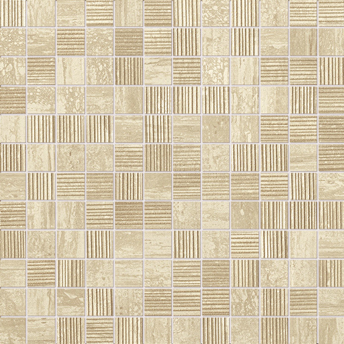 

Керамическая плитка Fap Roma Mosaico Travertino (fLTG) мозаика 30,5х30,5