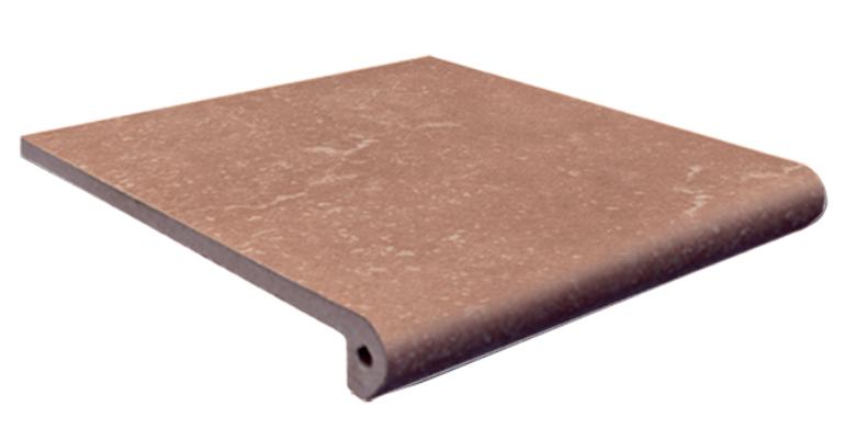 

Ступень Exagres Stone Peldano Brown фронтальная 33x33х4