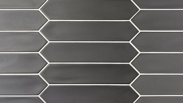 Керамическая плитка Equipe Lanse 27483 Black настенная 5х25