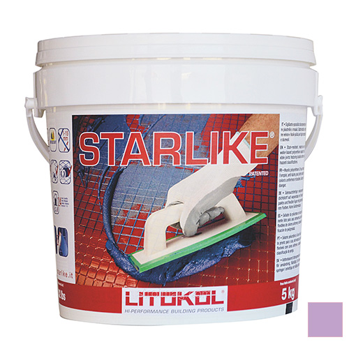 

Затирка Litokol эпоксидная Litochrom Starlike C.380 Сиреневый 5кг