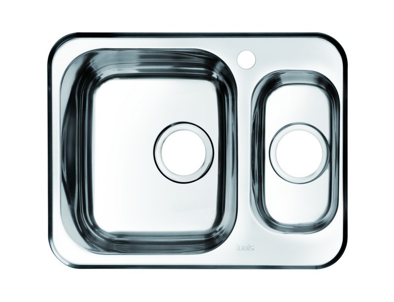 

Мойка для кухни IDDIS Strit 1 1/2 605х480 STR60SXi77 хром левая