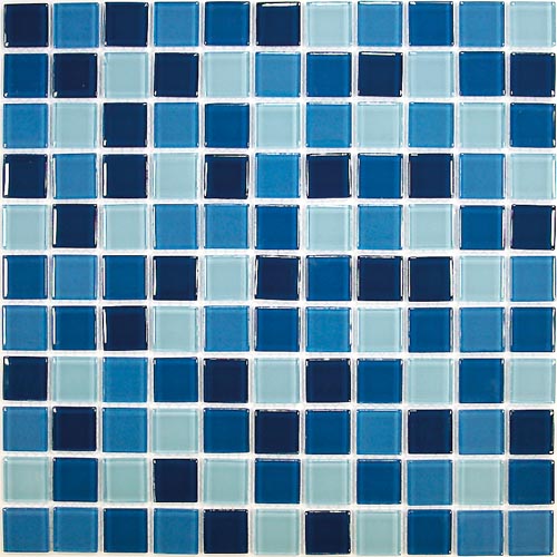 

Стеклянная Мозаика Bonaparte Sea wave-1 (4x25x25) 30x30