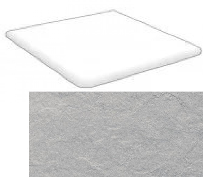 

Ступень Seranit Riverstone Grey угловая 33x120