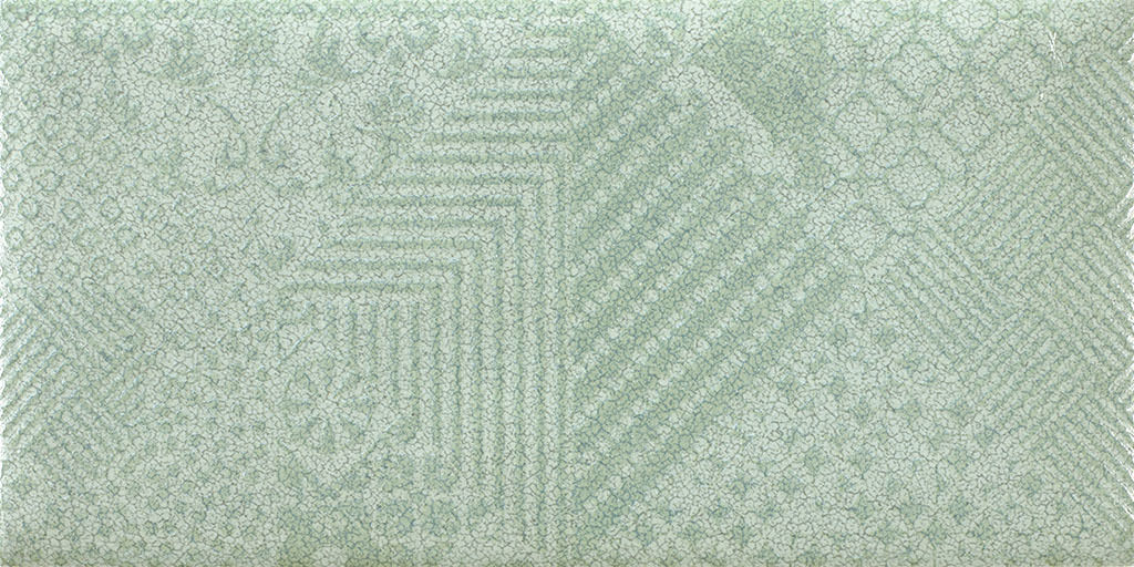 

Керамическая плитка Rocersa Nordic Dec Verde Настенная 12,5x25