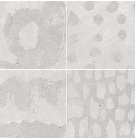 

Керамическая плитка Dual Gres Vanguard Pav. Sputnik Grey (Mix без подбора) напольная 45x45