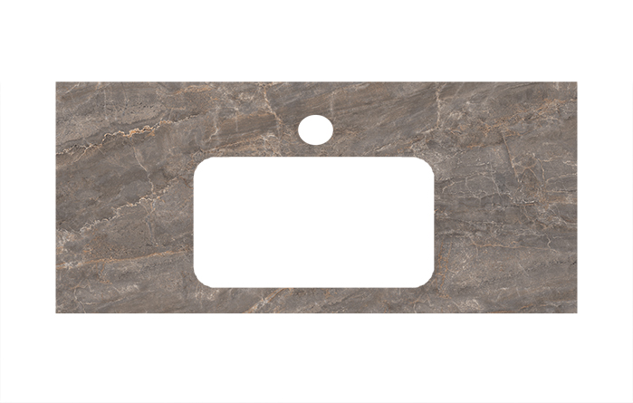 

Столешница для раковин, встраиваемых снизу Парнас Kerama Marazzi 100 PL3.SG570002R\100 пепельный лаппаированный