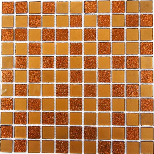 

Стеклянная Мозаика Bonaparte Shine Brown (4x25x25) 30x30