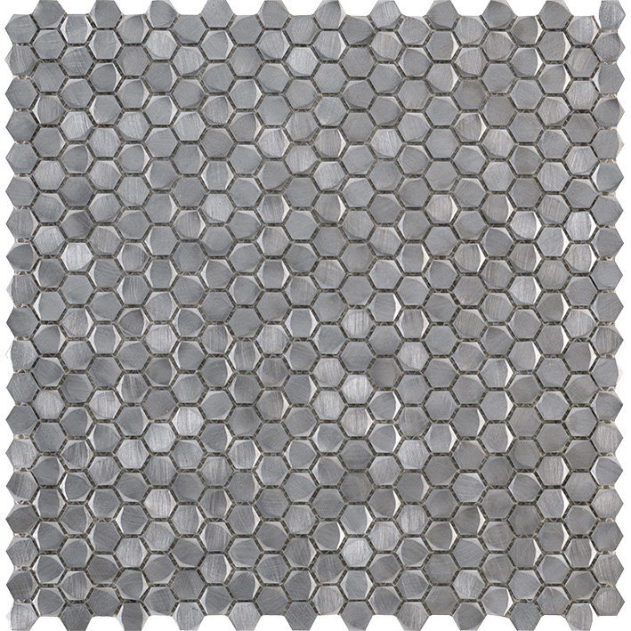 

Металлическая мозаика Lantic Colonial Gravity Aluminium Hexagon Metal 30,7x30,4