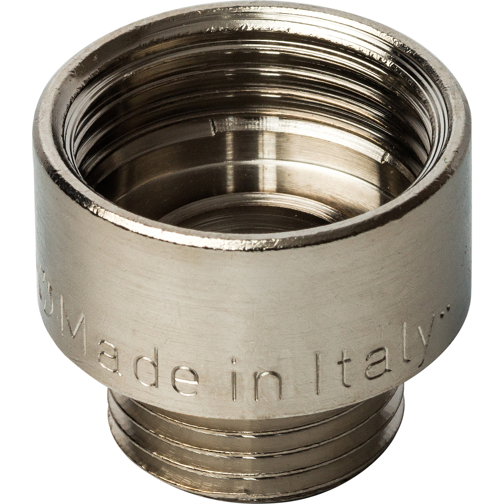 

STOUT Муфта переходная ВН 3/4" x 1/2" никелированная