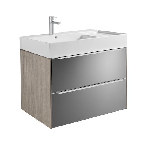 

Тумба с раковиной ROCA INSPIRA 800 зеркальный фасад 7851076403