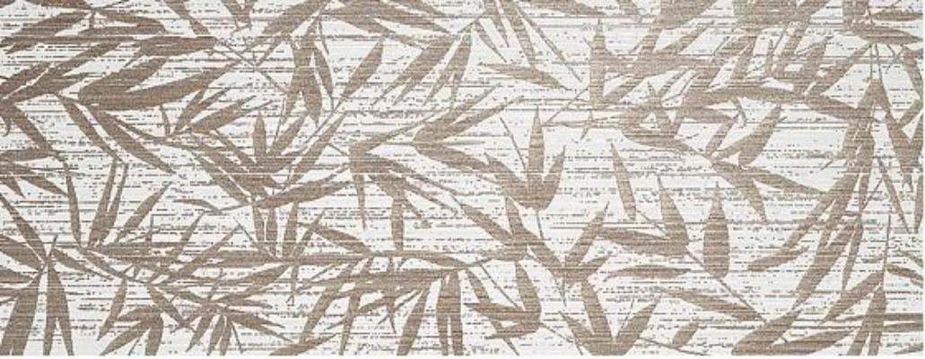 

Керамическая плитка La Platera Shui White Leaves настенная 35x90