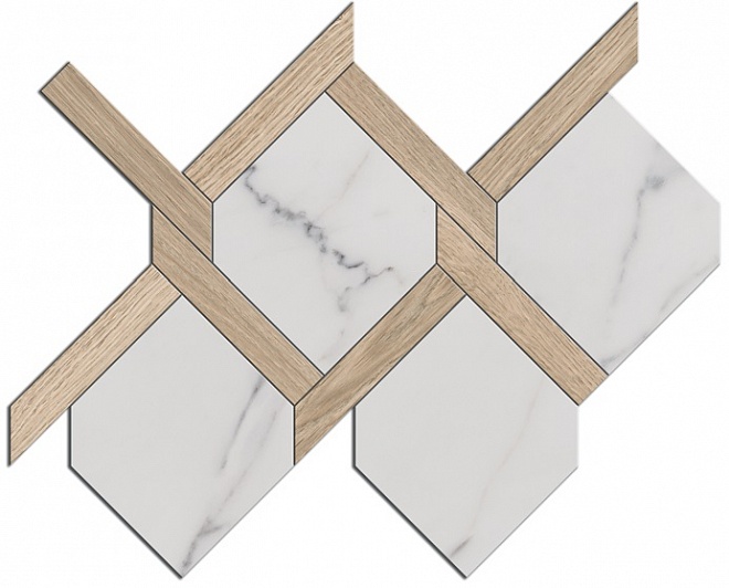 

Керамогранит Kerama Marazzi Монте Тиберио ID75 декор наборный 49,5x42,3x11