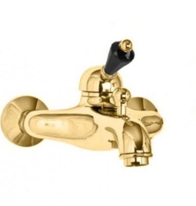 

Смеситель для душа Cezares Vintage золото, ручка Swarovski черная VINTAGE-VM-03/24-Sw-N