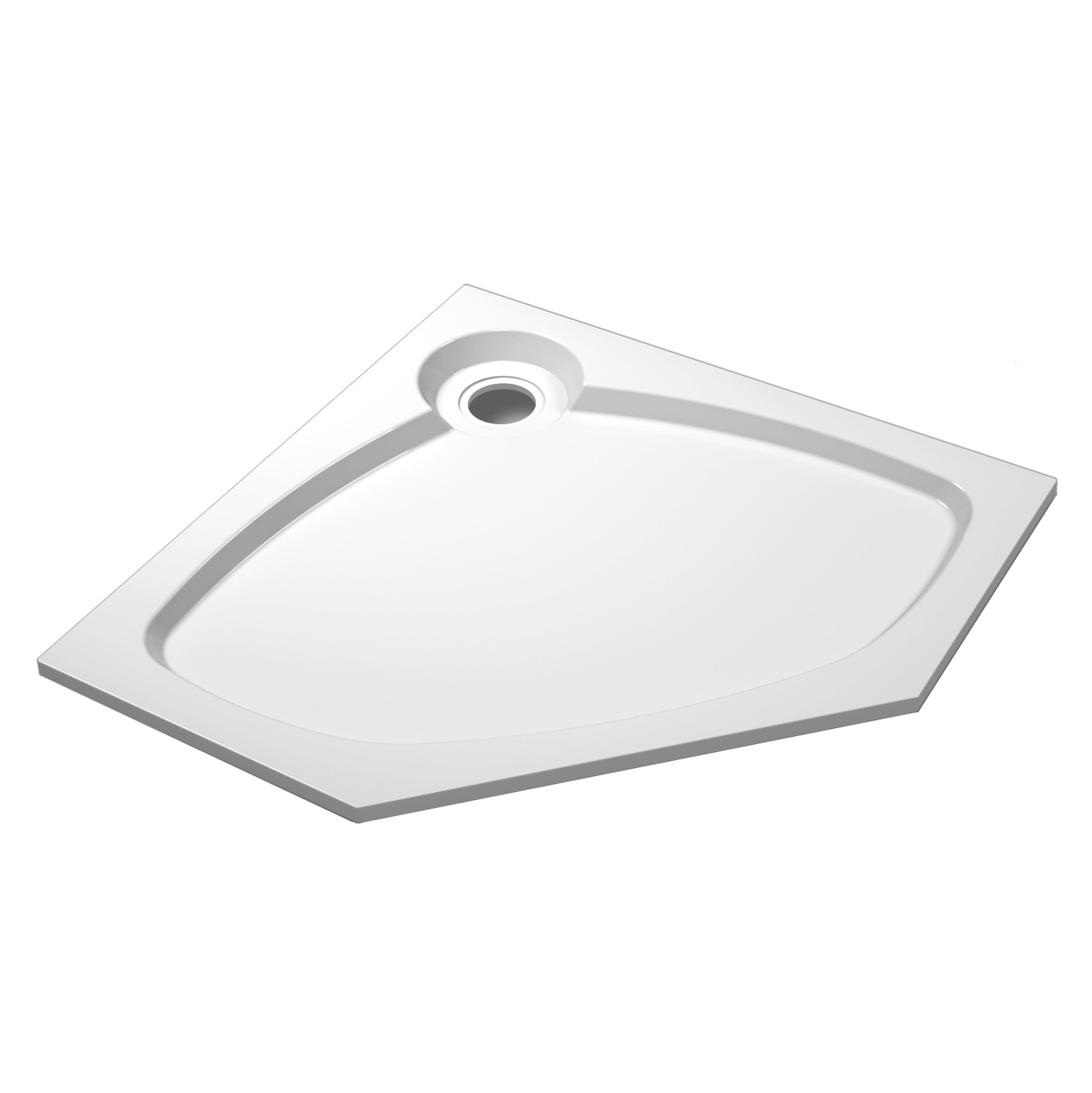 

Поддон встраиваемый из искуственного мрамора Cezares TRAY-S-P-90-56-W