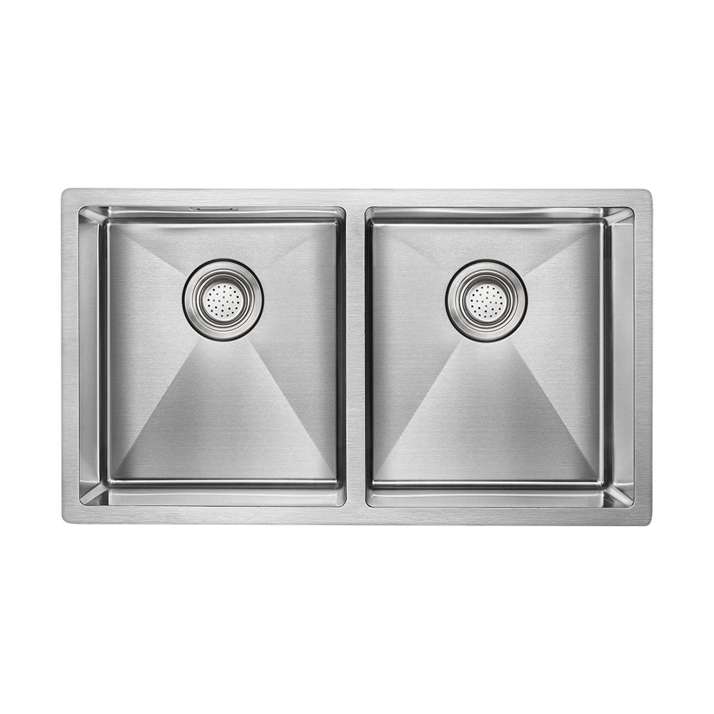 Мойка для кухни Paulmark DOPPLET брашированная сталь PM507844-BS