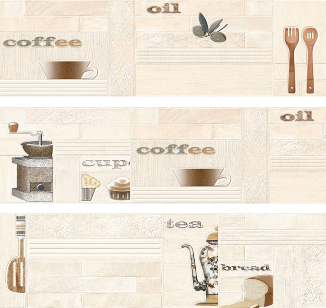 

Керамическая плитка Emigres Brick Cook Beige декор 25x75