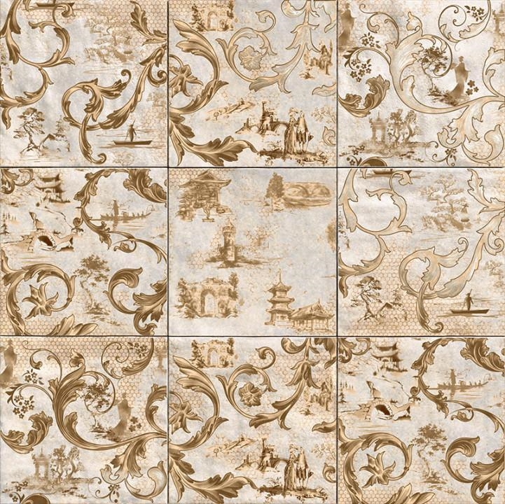

Керамическая плитка Mainzu Singapur Brown декор 20х20