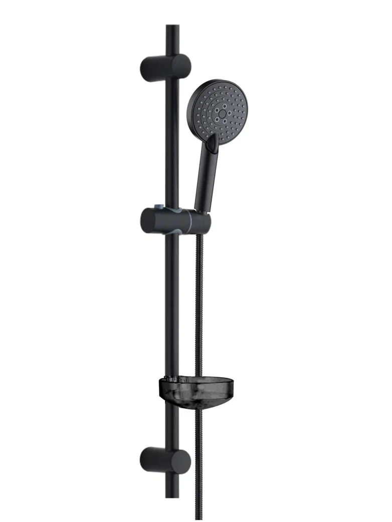 Душевой гарнитур Orange O-Shower черный матовый OS702b