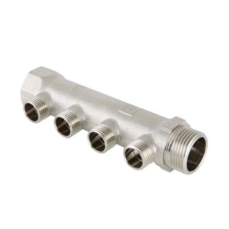 

Коллектор Valtec с наружной резьбой 1" x 1/2" на 3 отвода